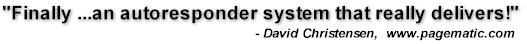 Finally..an autoresponder system that really delivers! Finally..an autoresponder system that really delivers!